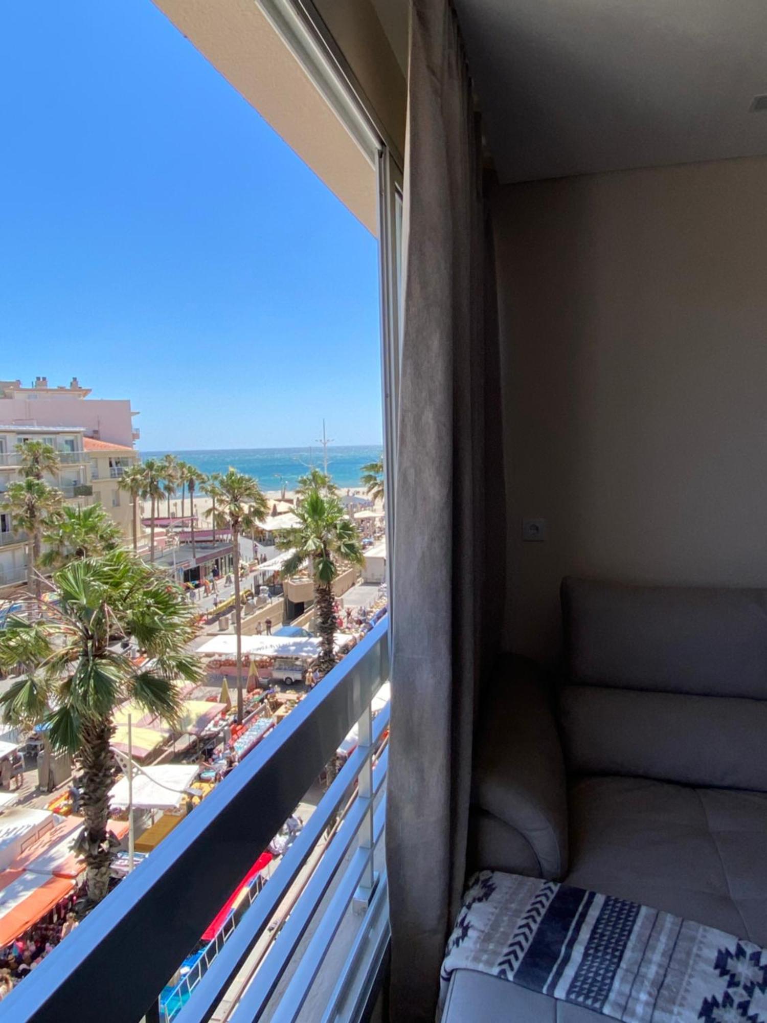 Appartement T2 Vue Sur Mer, Place Mediterranee Canet-en-Roussillon Exterior foto